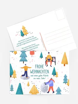 Fröhliche Winterzeit