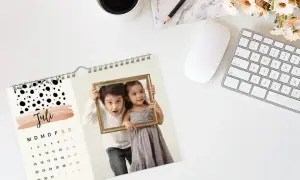 Monatskalender mit Fotos von Kindern gestalten