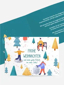 Fröhliche Winterzeit